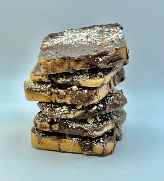 Toffee Squares - Almond, Coffee or Rocky Toffee flavors